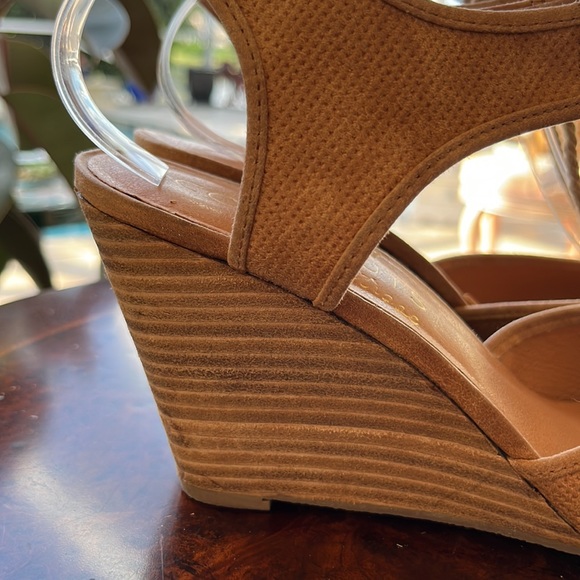 COCONUTS by Matisse wedge heels with tassel ties SIZE 10M - Picture 3 of 8